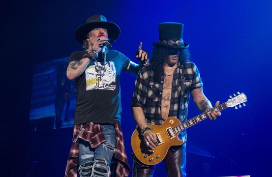 Guns N' Roses cut set 'after huge row between Axl Rose and Slash'