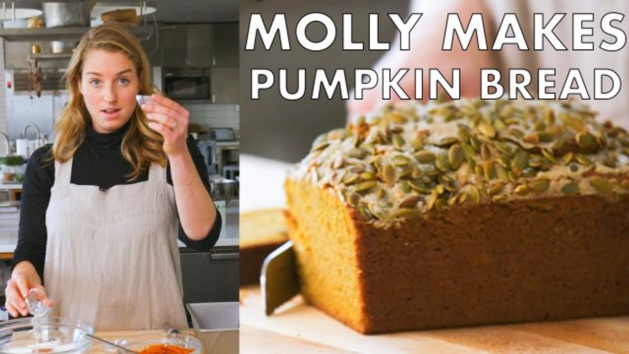 Molly Makes Pumpkin Bread with Maple Butter