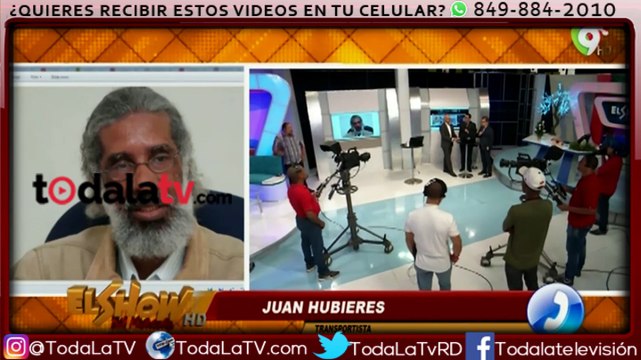 Juan Hubieres le responde de forma contundente a Antonio Marte-COLORVISION-VIDEO