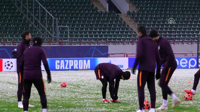 Galatasaray, Lokomotiv Moskova maçı hazırlıklarını tamamladı - MOSKOVA