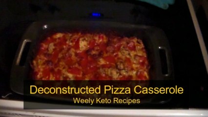 Deconstructed Pizza Casserole