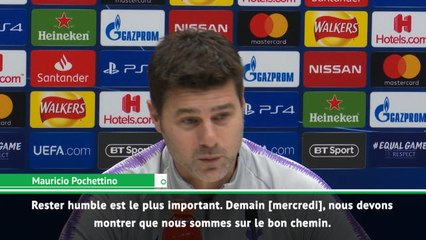 Groupe B - Pochettino : "Rester humble"