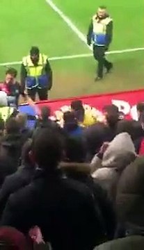 Angry Newcastle Fans at Stoke 2 March 2016