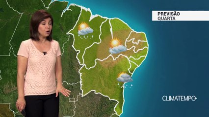 Previsão Nordeste – Região continua com chuva