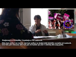 BOOM: Kryetarja e PS Leskovik zgjidhet drejtoreshë shkolle në shkelje të udhëzimit të MAS
