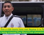 VIRAL: Football: Neymar welcomes Red Bull winners
