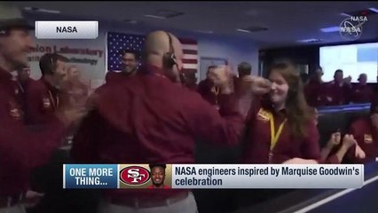 NASA engineers inspired by Goodwin's Week 3 TD celebration