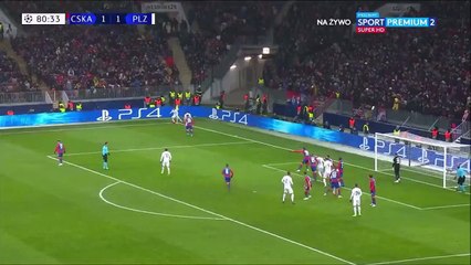 Lukáš Hejda goal - PFC CSKA Moskva 1-2 FC Viktoria Plzeň