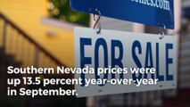 Las Vegas home prices rising at double the national rate