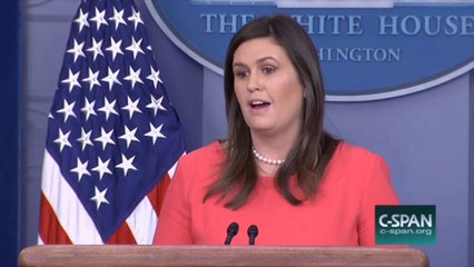Sarah Huckabee Sanders Says Climate Change Report 'Not Based On Facts'