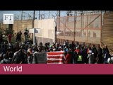 US fires tear gas at migrants on Mexican border