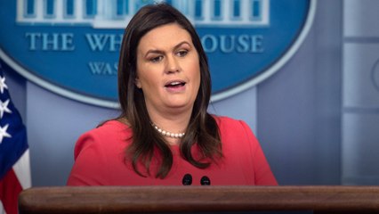 Sarah Huckabee Sanders Responds To Guardian's Report On Manafort Meeting With Assange