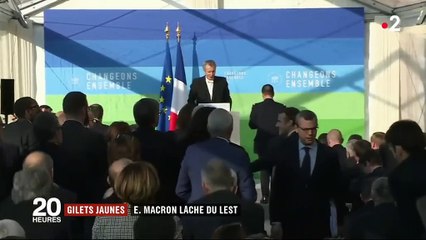 "Gilets jaunes" : le message d'Emmanuel Macron