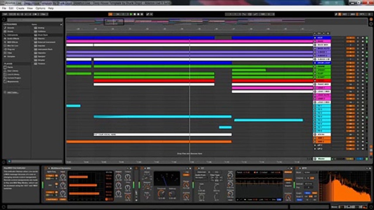 Ableton Live @ Deep House Open Project Template By Drunk Dogs