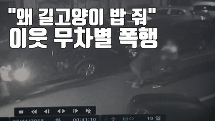 [자막뉴스] "왜 길고양이 밥 줘"...술 취해 이웃 무차별 폭행 / YTN