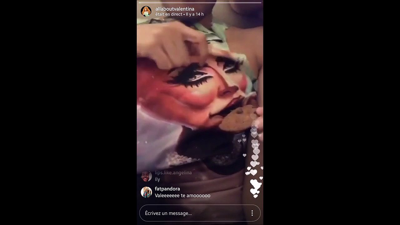 Valentina Instagram Live