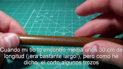 ¿Que es esta especie de polvora en forma de tubo marron que no consiste en polvo?