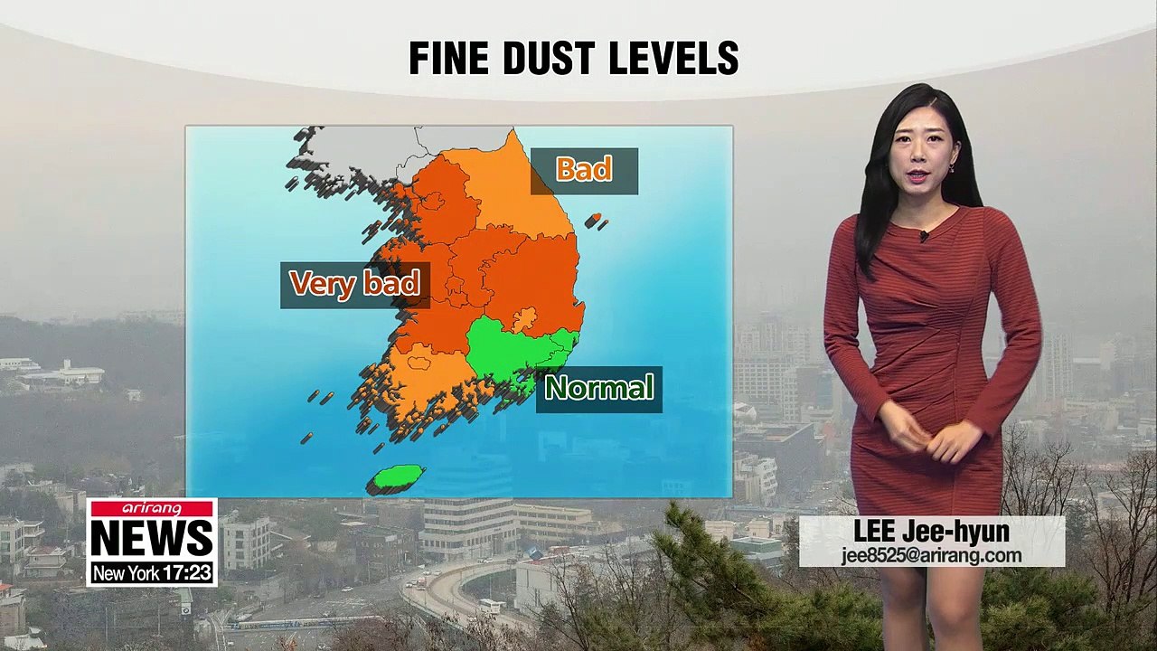 Korea hit by terrible air pollution _ 112818