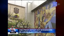 CNE prevé definir hoy integración de juntas electorales