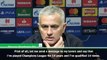 UEFA Champions League: Jose Mourinho sends a message to his 'lovers'