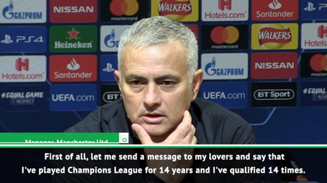 UEFA Champions League: Jose Mourinho sends a me...