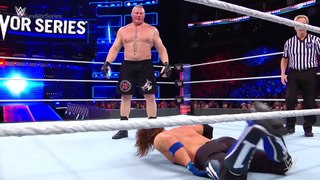 FULL MATCH Lesnar vs. Styles  Champion vs. Champion Match  Survivor Series 2017 (WWE Network full HD