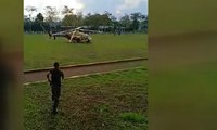 Diduga Alami Rusak Mesin, Helikopter PK-JBB 407 GX Mendarat Darurat di Lapangan
