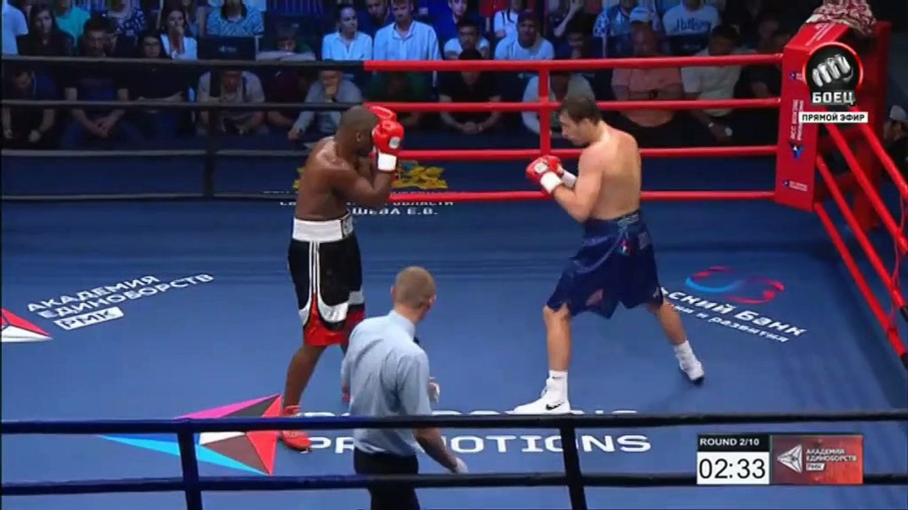 Yury Kashinsky vs Julio Cesar Dos Santos (14-07-2018) Full Fight