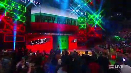 Shinsuke Nakamura attacks Rusev SmackDown LIVE, Nov 27, 2018