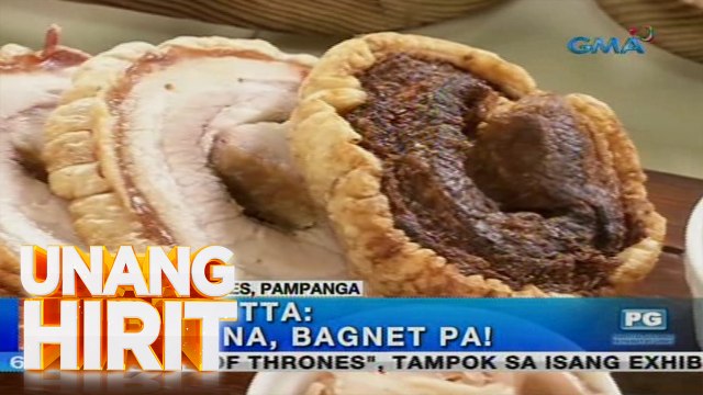 Unang Hirit: Dobleng sarap ng 'Bagnetta,' ibinida sa 'Unang Hirit'