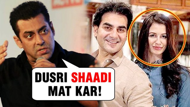 Shocking Salman Khan Is AGAINST Arbaaz Khan's Marriage With Georgia Andriani