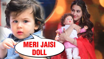 Sara Ali Khan Uses Taimur Ali Khan DOLL For Kedarnath Promotions