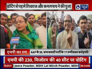 MP Assembly Elections: इंडिया न्यूज़ पर CM शिवराज सिंह चौहान और उनकी पत्नी साधना सिंह