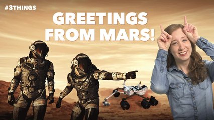 Mars Lander Sends First Snapshots (60-Second Video)