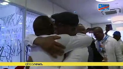 Photos: Tshisekedi assures supporters of victory on return to DRC