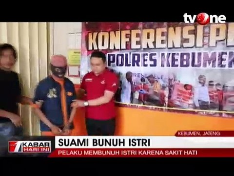 Sakit Hati Karena Sering Dihina, Suami Bunuh Istri