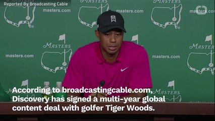 Tiger Woods Inks Deal With Discovery