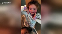 Adorable five-year-old is jealous of sick sister, asks mom if she can 