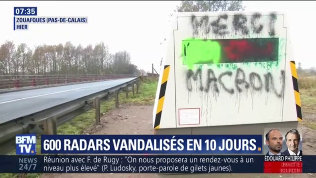 600 radars ont été vandalisés depuis le début du mouvement des gilets jaunes