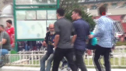 Taksim'de yaşlı adama dehşeti yaşatan garsona hapis istemi