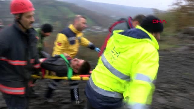 Beton Mikseri Viyadükten Uçtu