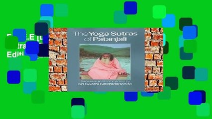 F.R.E.E [D.O.W.N.L.O.A.D] Yoga Sutras of Patanjali: New Edition [E.P.U.B]