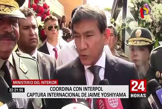 Congresistas opinaron sobre posible orden de captura internacional contra Jaime Yoshiyama