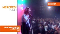 Semaine spéciale Sheila : Les adieux 1989 de Sheila à l'Olympia sur TV Melody, ce soir à 20h40