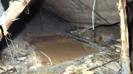 Saldırgan mağarada kendine yaşam alanı kurmuş - ANTALYA