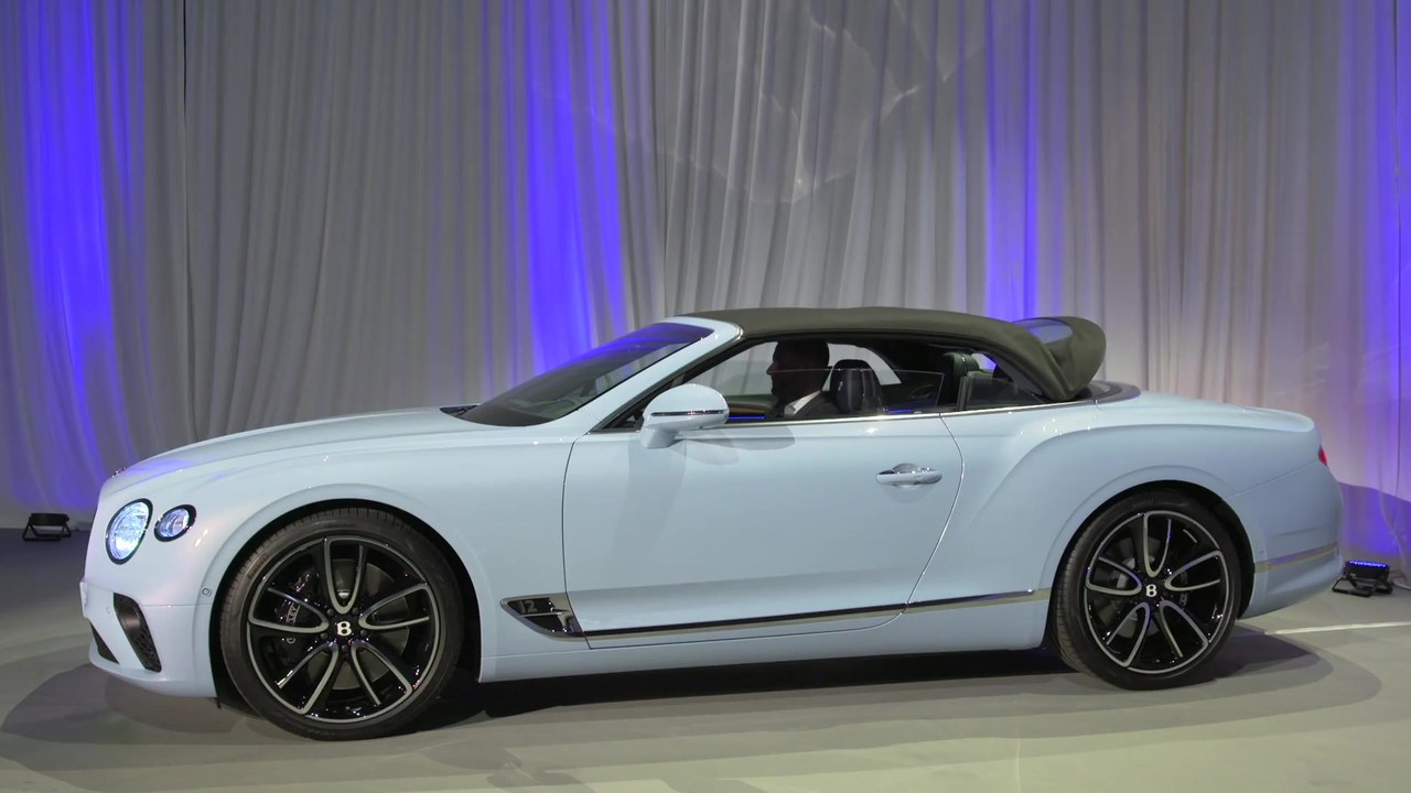 Bentley Continental GT Convertible Launch