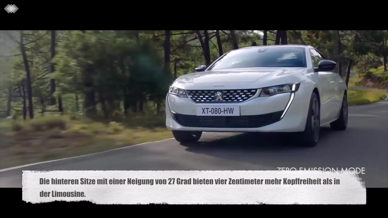 Der neue Kombi PEUGEOT 508 SW - Hochwertiger Innenraum