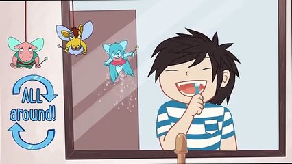 Brush Your Teeth by The Bebo Webos - 2 minute Animated Video Brush Along Song for Children