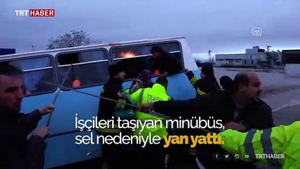 Edirne'de kuvvetli sağanak etkili oldu