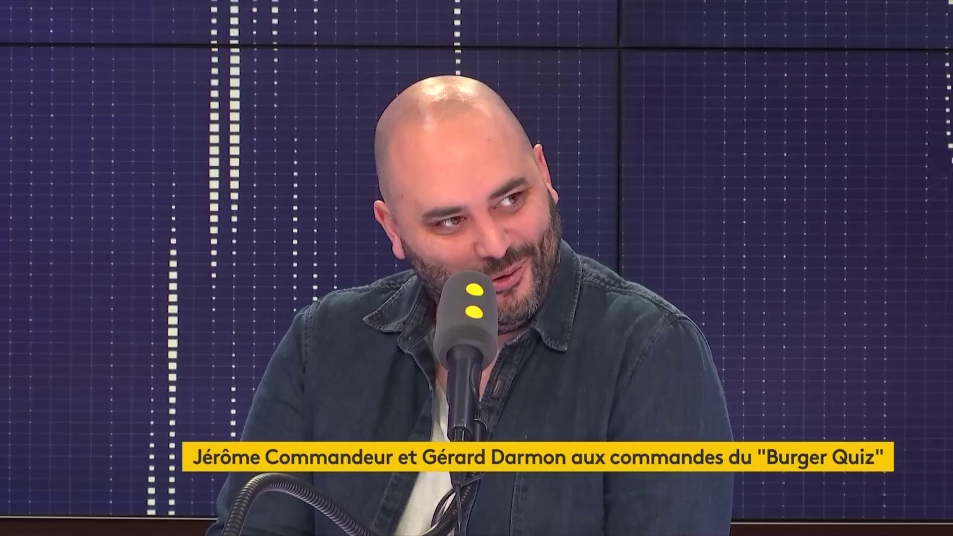 Jérôme Commandeur et Gérard Darmon aux commandes du premier "Burger Quiz"  sans Alain Chabat - Vidéo Dailymotion